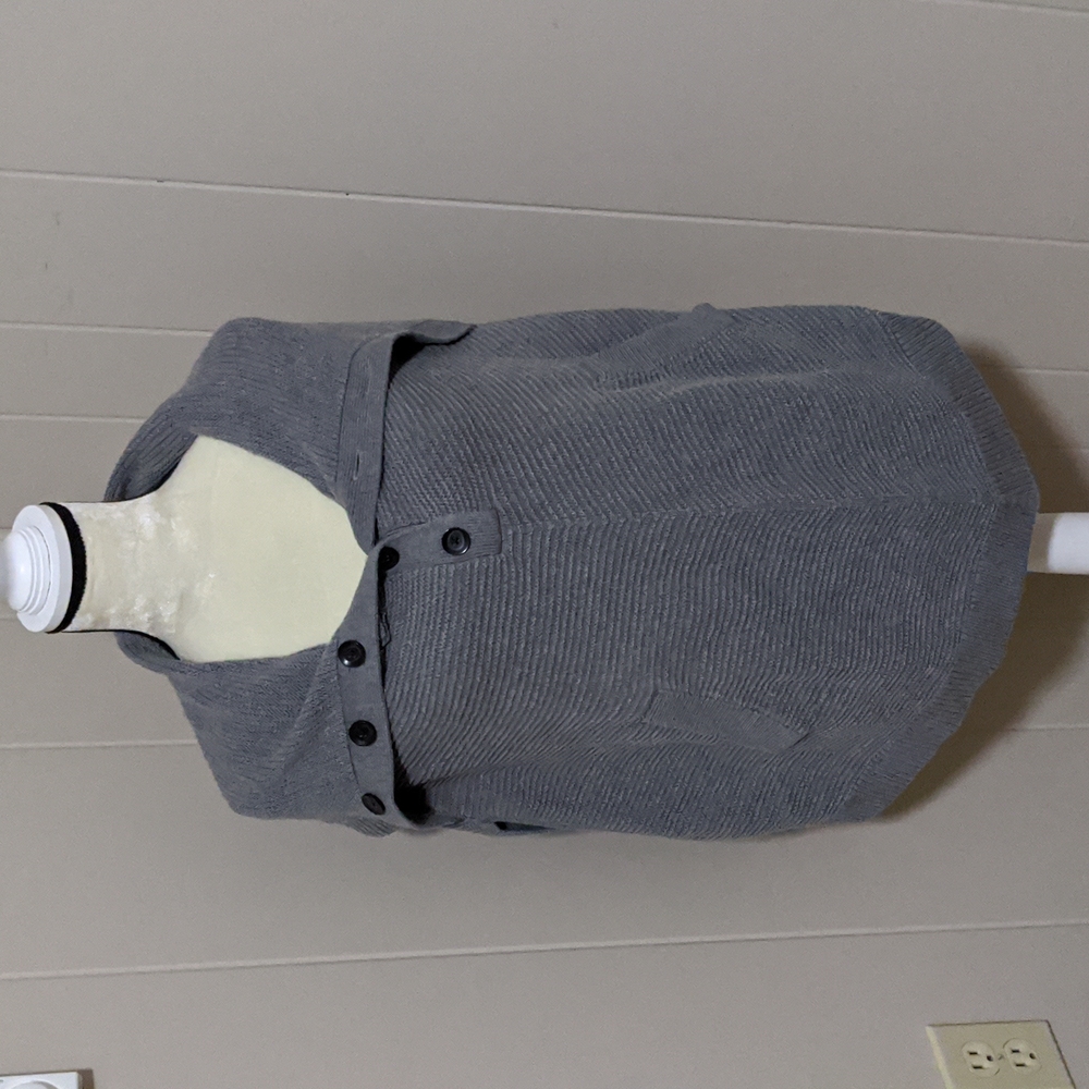 Banana Republic Gray Parka/Poncho